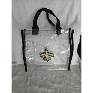 FOCO New Orleans Saints Clear Stadium Tote Bag